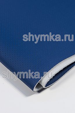 Экокожа Орегон СТРОНГ с перфорацией на поролоне
3мм (ТРИ!!!) со спанбондом СИНЯЯ ширина 1,4м