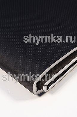 Экокожа Орегон СЛИМ с перфорацией на поролоне 10мм
на ЧЕРНОМ спанбонде 60г/кв.м ЧЕРНАЯ ширина 1,4м