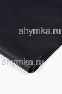 Винил-Экокожа Орегон СТРЕЙЧ ЧЕРНАЯ 
ширина 1,35м толщина 0,65мм