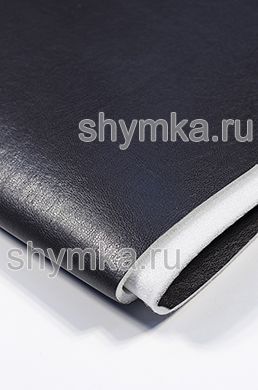 Экокожа SPACE ГРАФИТ на поролоне 5мм 
со спанбондом ширина 1,4м