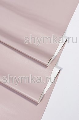 Экокожа Стрейч АЛЕКСА на трикотажной основе 
ПУДРОВАЯ толщина 0,45мм ширина 1,38м