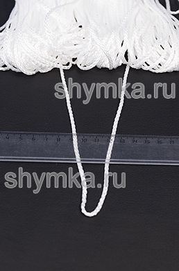 Шнур полипропиленовый Tefi ПЛЕТЕНЫЙ
диаметр 3,5мм БЕЛЫЙ