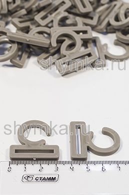 Крючок пластиковый 
для подголовника СЕРЫЙ