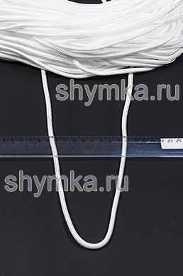 Шнур полипропиленовый Tefi ПЛЕТЕНЫЙ ПОЛЫЙ
диаметр 6мм БЕЛЫЙ