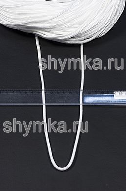 Шнур полипропиленовый Tefi ПЛЕТЕНЫЙ ПОЛЫЙ
диаметр 5мм БЕЛЫЙ