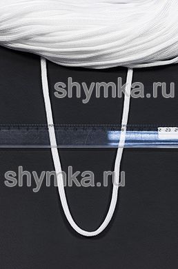 Шнур полипропиленовый Tefi ПЛЕТЕНЫЙ ПОЛЫЙ
УСИЛЕННЫЙ диаметр 5мм БЕЛЫЙ