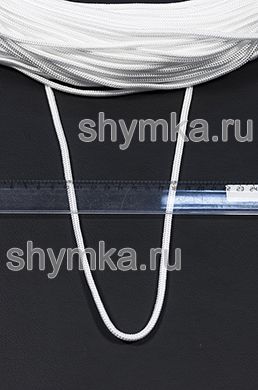 Шнур полипропиленовый Tefi ВЯЗАНЫЙ
диаметр 6мм БЕЛЫЙ