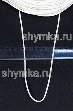 Шнур полипропиленовый Tefi ПЛЕТЕНЫЙ
диаметр 2мм БЕЛЫЙ