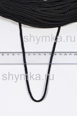 Шнур полипропиленовый Tefi ПЛЕТЕНЫЙ
диаметр 4,5мм ЧЕРНЫЙ