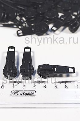 Бегунок АВТОМАТ для молнии СПИРАЛЬНОЙ
тип №8 ЧЕРНЫЙ