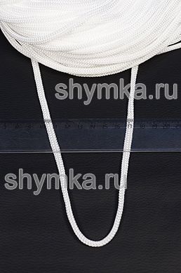 Шнур полипропиленовый Текс ВЯЗАНЫЙ
диаметр 5мм БЕЛЫЙ