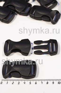 Застежка фастекс ширина 25мм
ЛИТАЯ овал ЧЕРНАЯ