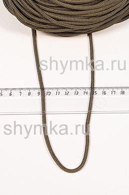 Шнур полипропиленовый Tefi ПЛЕТЕНЫЙ ПОЛЫЙ
диаметр 4мм ХАКИ
