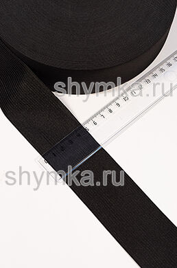 Резинка вязаная СТАНДАРТ Текс ЧЕРНАЯ
плотность 17г/м ширина 50мм