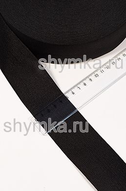 Резинка вязаная Текс ЧЕРНАЯ
плотность 19г/м ширина 50мм
