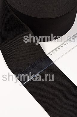 Резинка вязаная Текс ЧЕРНАЯ
плотность 37г/м ширина 100мм
