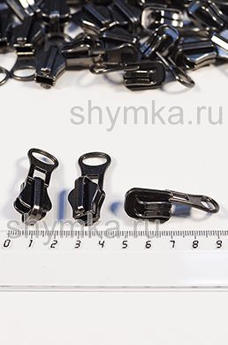 Бегунок галантерейный ПЕРЕКИДНОЙ LOGO для молнии
ТРАКТОР тип №8 ЧЕРНЫЙ НИКЕЛЬ