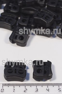 Фиксатор пластиковый для шнура
ДВОЙНОЙ ЧЕРНЫЙ СОВА