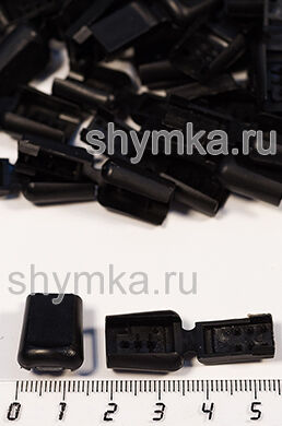 Наконечник полипропиленовый для шнура
КРОКОДИЛЬЧИК ЧЕРНЫЙ