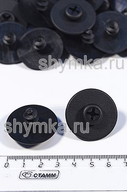 Вкрутка пластиковая круглая
для клипс RN