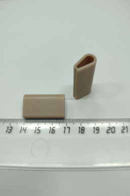 Концевик шва пластиковый 29мм БЕЖЕВЫЙ