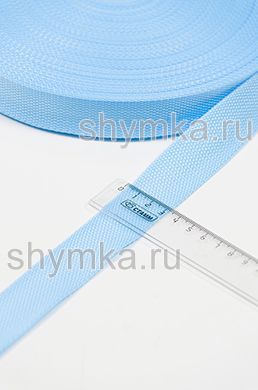 Лента ременная/окантовочная Nova ширина 30мм
плотность 14г/м ГОЛУБАЯ