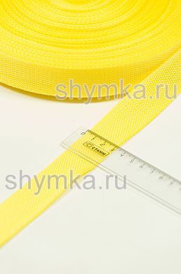 Лента ременная/окантовочная Nova ширина 30мм 
плотность 14г/м ЛИМОН