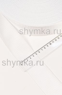 Лента ременная/окантовочная Текс ширина 48мм
плотность 26г/м БЕЛАЯ №101
