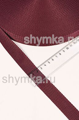 Лента ременная/окантовочная Текс ширина 25мм 
плотность 13г/м БОРДОВАЯ №179