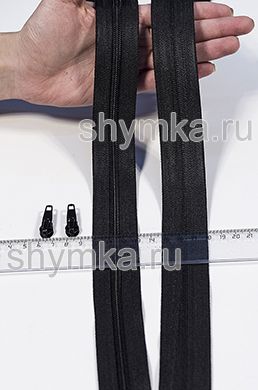 Молния рулонная метражом СПИРАЛЬНАЯ тип №7
ЧЕРНАЯ №322 ширина 32мм