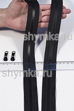 Молния рулонная метражом ТРАКТОР тип №5
ЧЕРНАЯ №322 ширина 32мм