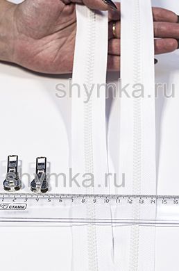 Молния рулонная метражом ТРАКТОР тип №5
БЕЛАЯ №101 ширина 32мм
