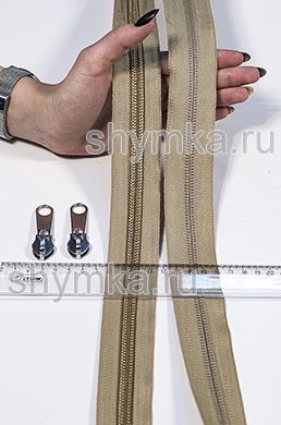 Молния рулонная метражом СПИРАЛЬНАЯ тип №10
БЕЖЕВАЯ цвет 308