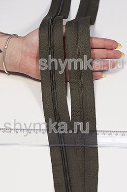 Молния рулонная метражом СПИРАЛЬНАЯ тип №8
ТЕМНЫЙ ХАКИ цвет 328 ширина 38мм