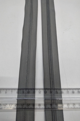 Молния метражная СПИРАЛЬНАЯ тип №5 
СЕРАЯ цвет 317