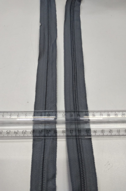 Молния метражная СПИРАЛЬНАЯ тип №5 
СЕРАЯ цвет 319