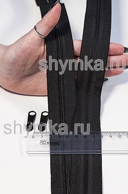 Молния метражная СПИРАЛЬНАЯ тип №5
ЧЕРНАЯ №322 ширина 34мм