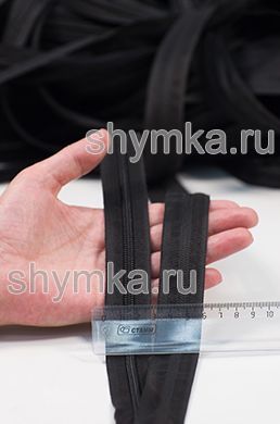 Молния рулонная метражом СПИРАЛЬНАЯ тип №5
ЧЕРНАЯ №322 ширина 30мм