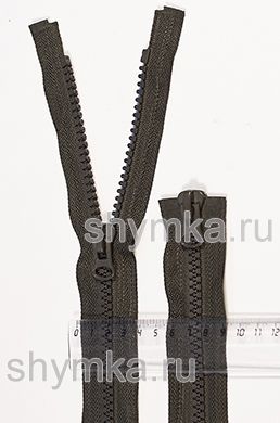 Молния ТРАКТОР тип №8 РАЗЪЕМНАЯ
длина 75см ТЕМНЫЙ ХАКИ №328 усиленные звенья
два бегунка LOGO