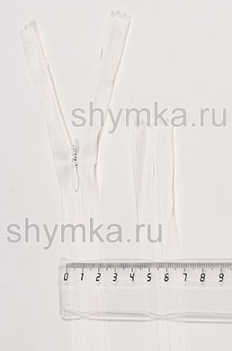 Молния СПИРАЛЬНАЯ тип №3 (ТРИ!!!) ПОТАЙНАЯ
НЕРАЗЪЕМНАЯ длина 60см БЕЛАЯ №101