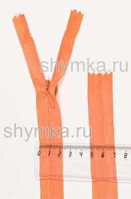 Молния СПИРАЛЬНАЯ тип №3 (ТРИ!!!) ПОТАЙНАЯ
НЕРАЗЪЕМНАЯ длина 20см ОРАНЖЕВАЯ №157