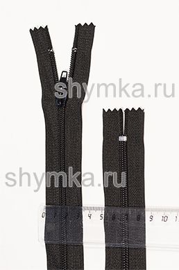 Молния СПИРАЛЬНАЯ тип №5 НЕРАЗЪЕМНАЯ
длина 16см ЧЕРНАЯ №322 бегунок ЛАК