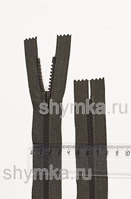 Молния ТРАКТОР тип №8 НЕРАЗЪЕМНАЯ
длина 18см ТЕМНЫЙ ХАКИ №328 усиленные звенья
бегунок LOGO