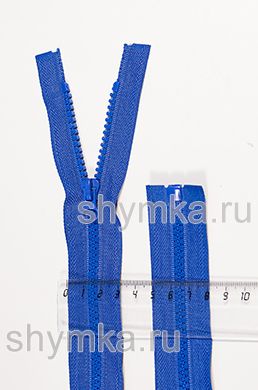 Молния ТРАКТОР тип №5 РАЗЪЕМНАЯ
длина 40см СИНЯЯ №213 усиленные звенья
бегунок LOGO