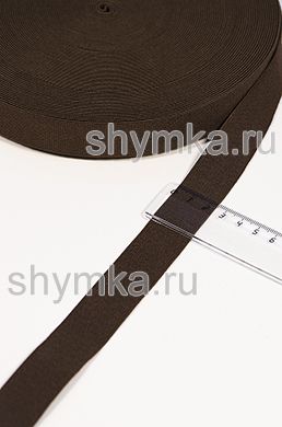 Резинка тканая Софт
КОРИЧНЕВАЯ ширина 25мм