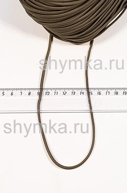 Шнур-резинка шляпная Tefi
диаметр 3мм ХАКИ