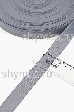 Резинка тканая Стандарт 
СЕРАЯ ширина 20мм