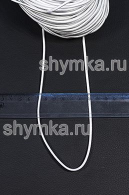 Шнур-резинка шляпная Tefi
диаметр 3мм БЕЛАЯ