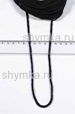 Резинка круглая ЧЕРНАЯ ДЛЯ МАСОК
диаметр 3мм