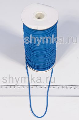 Резинка шляпная
диаметр 2,5мм БИРЮЗОВО-ГОЛУБАЯ №274